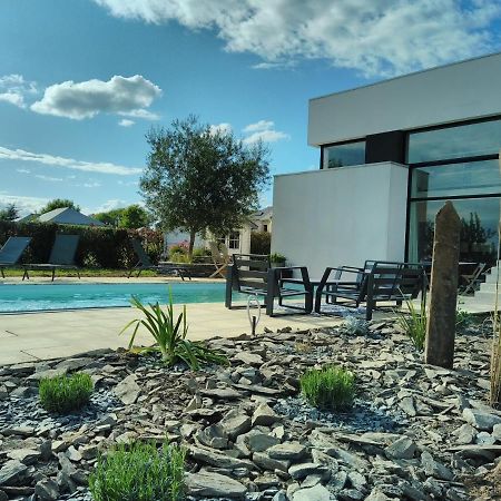 Maison/Villa Avec Piscine Privee Gite Brain D'Eau La Chapelle-de-Brain Εξωτερικό φωτογραφία